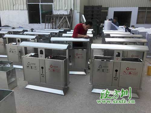 江西撫州如何選購好的不銹鋼分類垃圾桶？