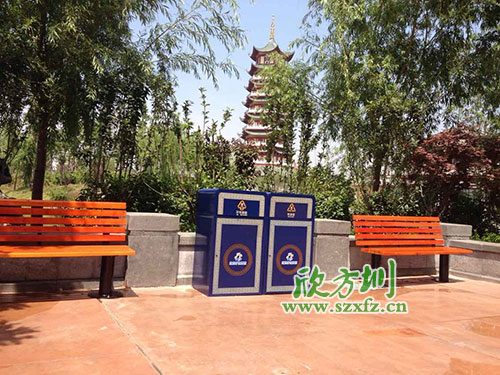 戶外分類彩繪垃圾桶什么品牌好？欣方圳為您推薦