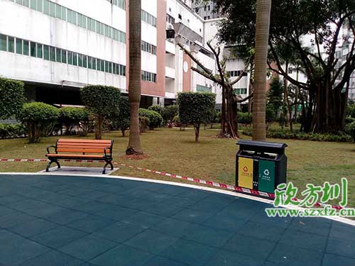 韶關(guān)機關(guān)鋼制垃圾桶，欣方圳量身定做